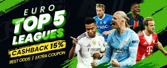 Best Odds & 15% Cashback promotion